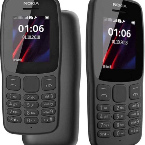 Nokia106 1.77" Dual SIM- Black
