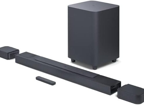 JBL Bar 800, soundbar with speakers and wireless subwoofer, Dolby Atmos 3D surround sound, WiFi connection, Bluetooth, Alexa Multi-Room, 720 W