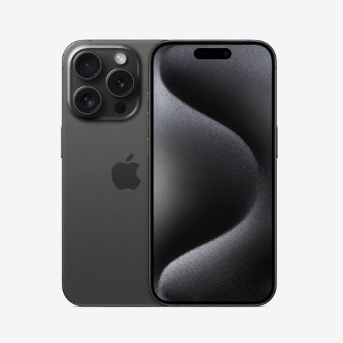 Apple iPhone 15 Pro - 256GB, Black Titanium.